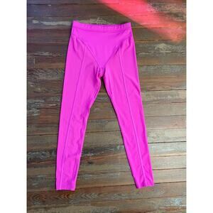 Peloton Brittany Allen Pink High Rise Leggings M Performance Activewear